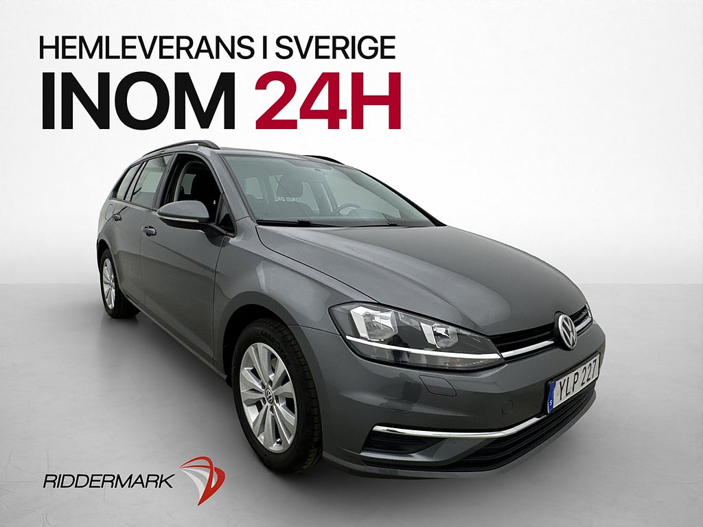 Volkswagen Golf SC 1.0 TSI 110hk Panorama Kamera Dragkrok