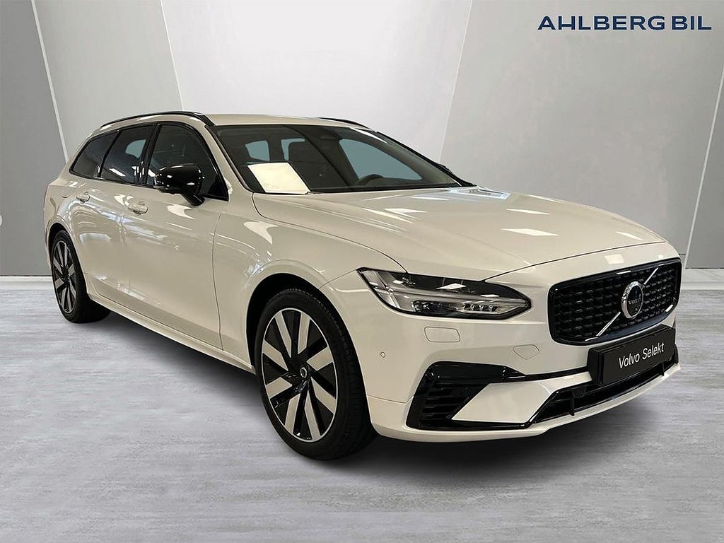 Volvo V90 T6 Plus Dark Nordic Edition Dragkrok Halvautomatisk, Harman Kard