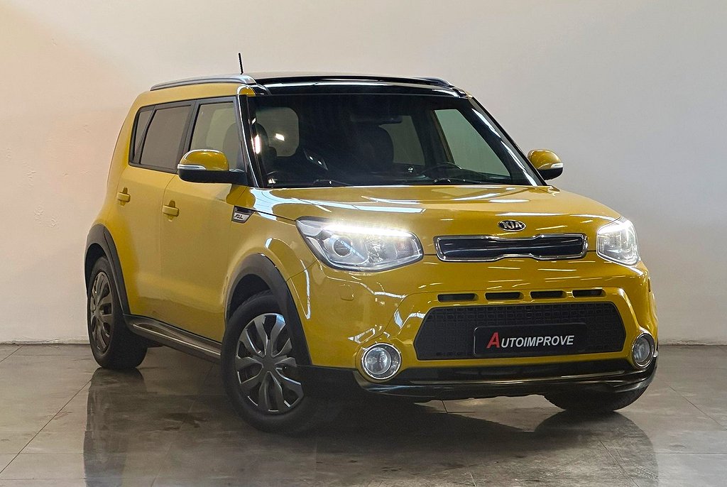 Kia Soul 1.6 GDI EX LAUNCH EDITION PANORAMA SKINN KAMKEDJA