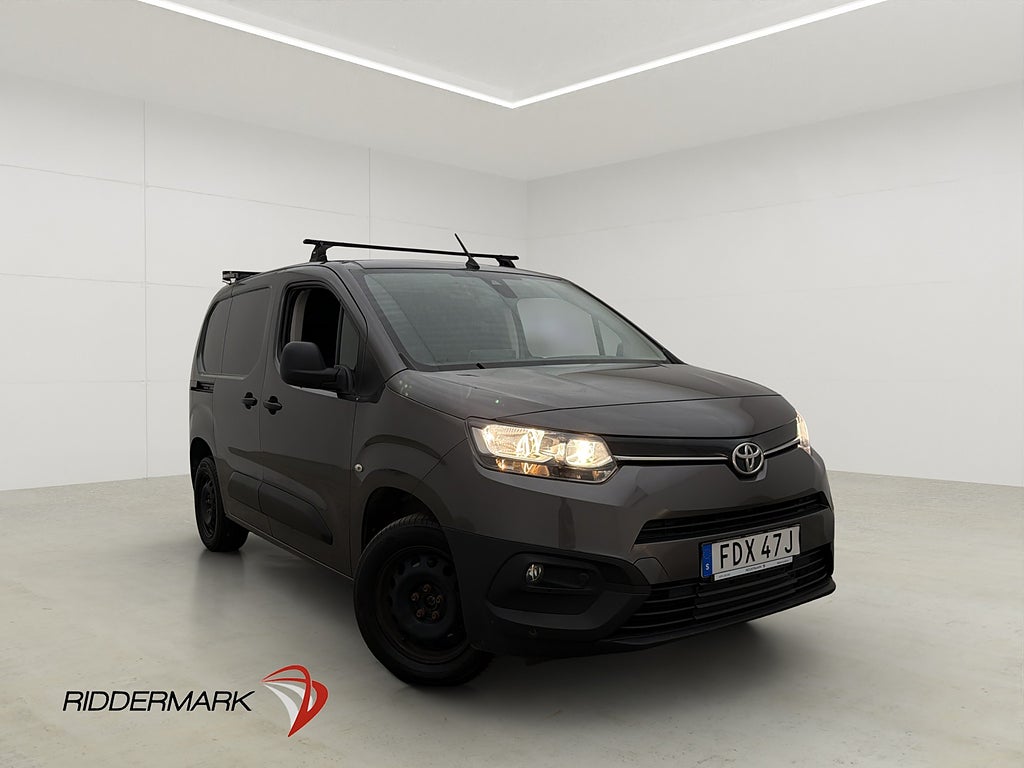 Toyota proace-city 1.5D Värmare Drag B-Kamera CARPLAY Moms