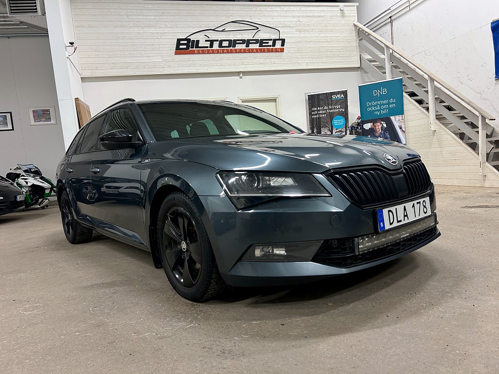 Skoda Superb Kombi 190hk 2.0 TDI 4x4 Sportline Business ed