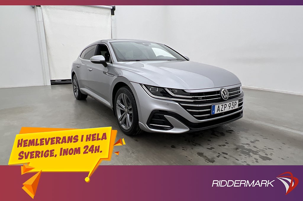 Volkswagen Arteon EHybrid R-Line Värmare Drag Cockpit MOMS