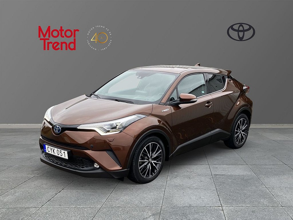 Toyota C-HR Hybrid 1,8 EXECUTIVE TEKNIKPAKET SKINN JBL M-VÄRMARE V-HJUL!