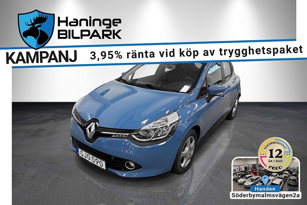 Renault Clio 1.2 /SUPERDEAL 3,95%/LÅGMILARE/MoK/