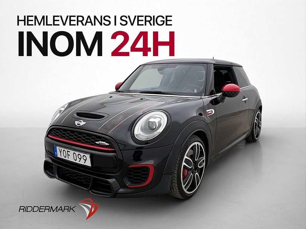 MINI John Cooper Works 231hk Chili Pano CarbonBlack H/K Navi