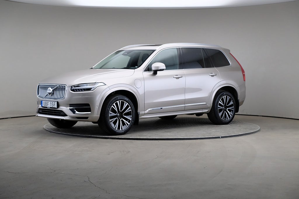Volvo XC90 Recharge T8 456hk AWD Ultimate Bright B&W Luft Drag