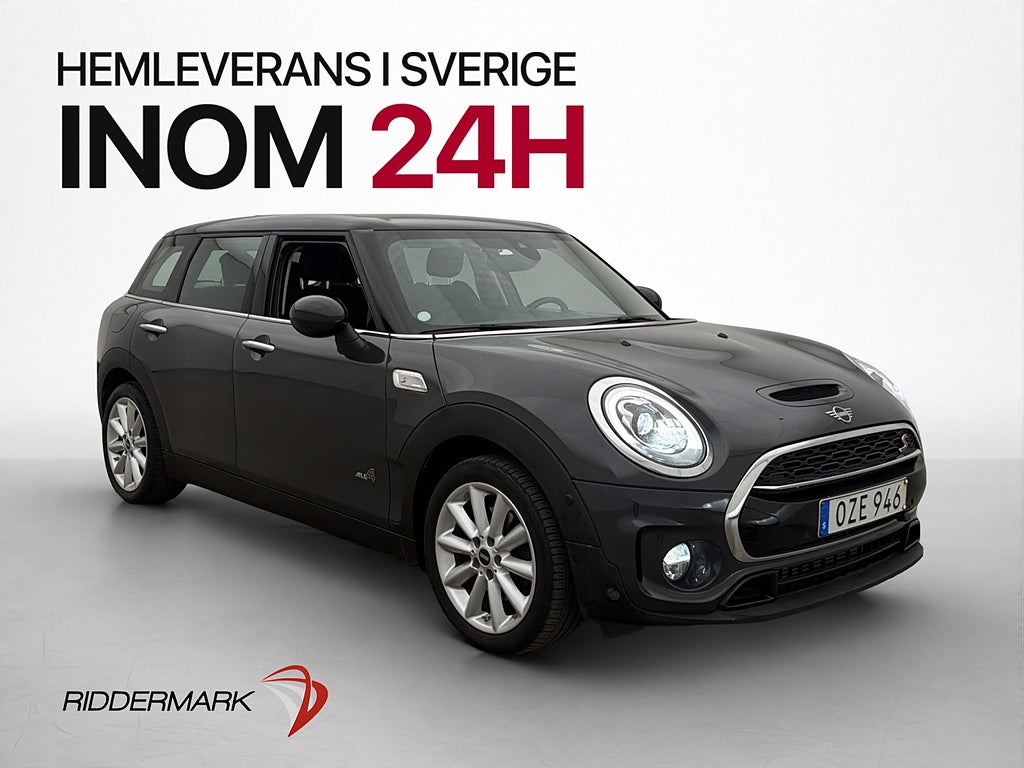 MINI Clubman S ALL4 192hk Salt II Excitement Kamera Navi