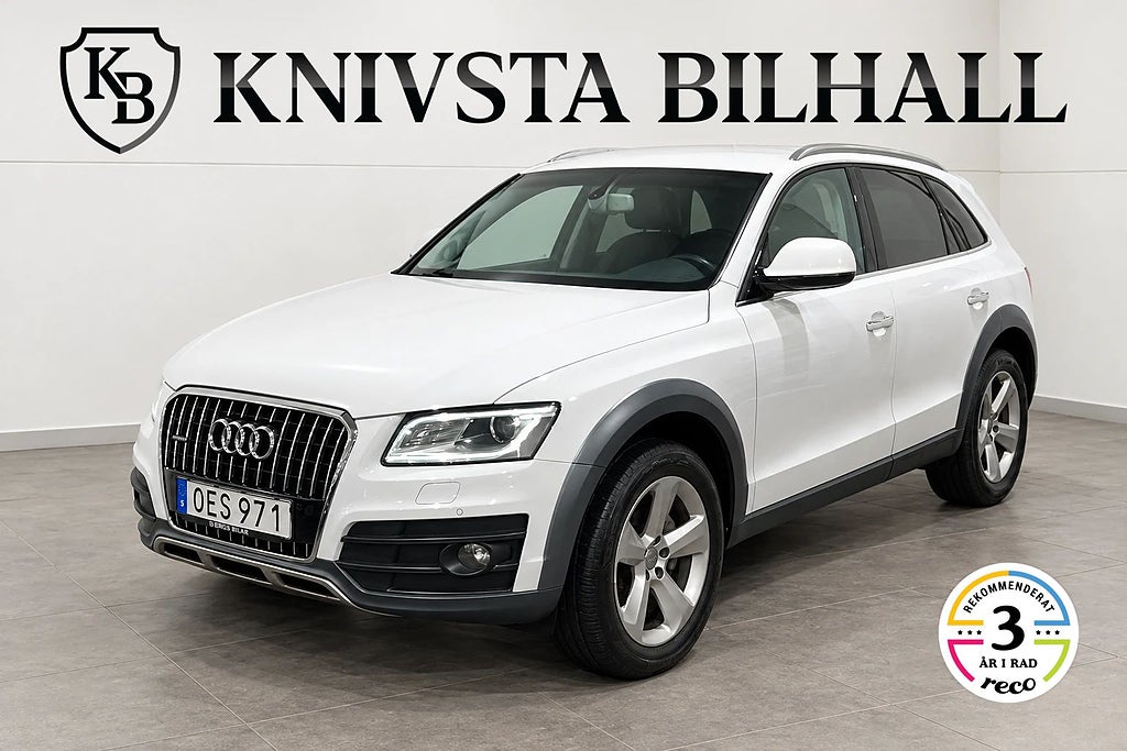 Audi Q5 2.0 TDI Quattro Design 1Ägare Värmare Drag 190hk
