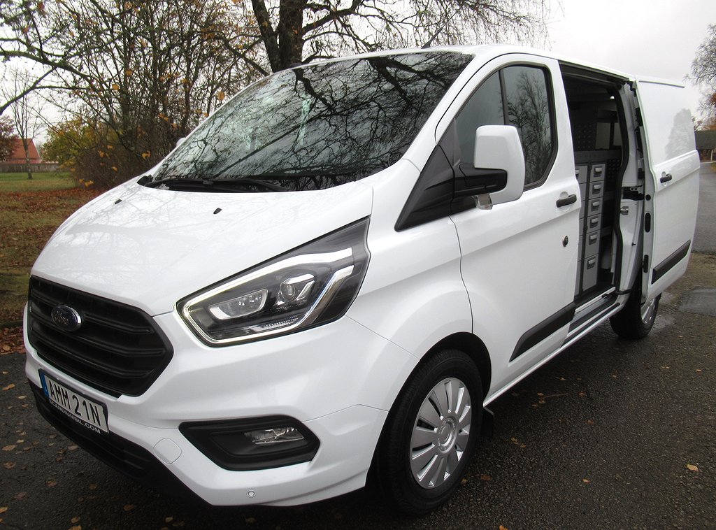 Ford Transit Custom 300 130 TDCI Automat Verkstadsinredning 