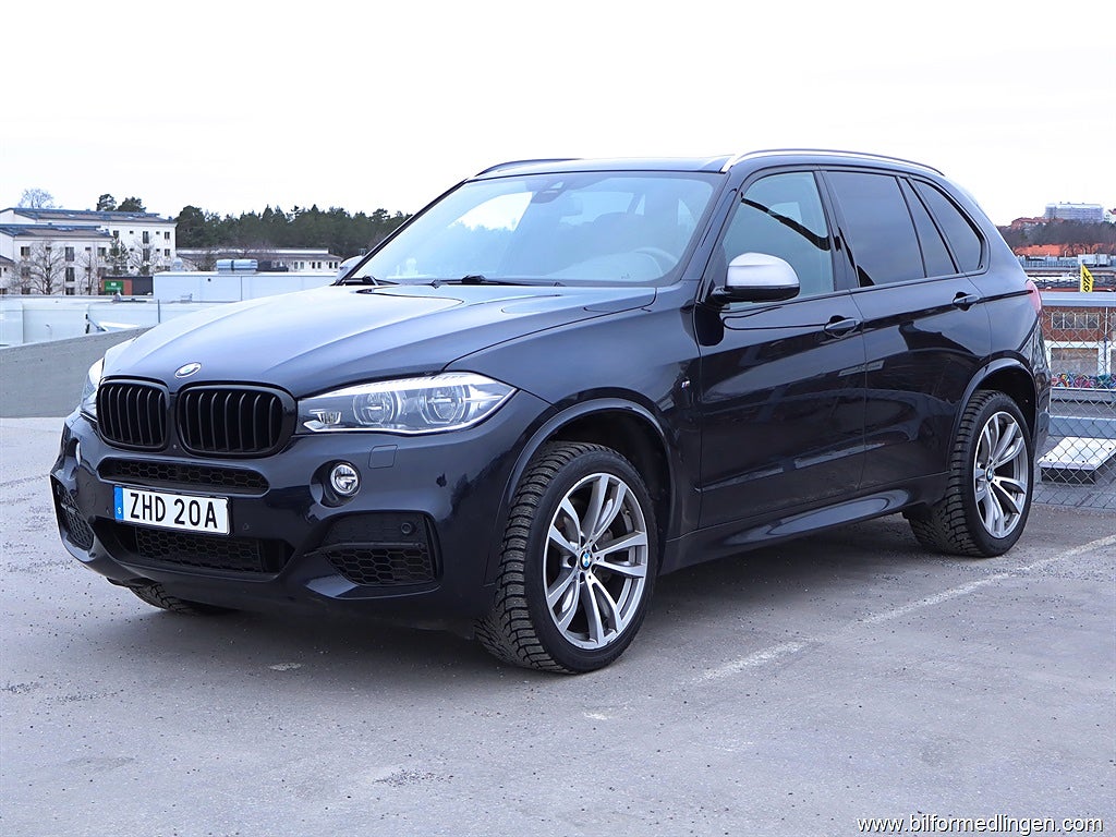 BMW X5M M50d 381hk M Sport Pano 360 Drag H/K S/V