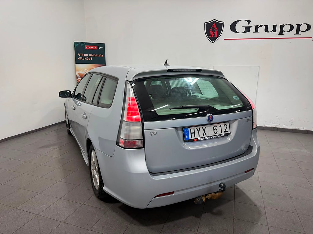 SAAB 9-3 SPORTCOMBI 1.8T 150 ch BIOPOWER ETHANOL LINEAR 4X2 BVM - ATTELAGE - 225000 km