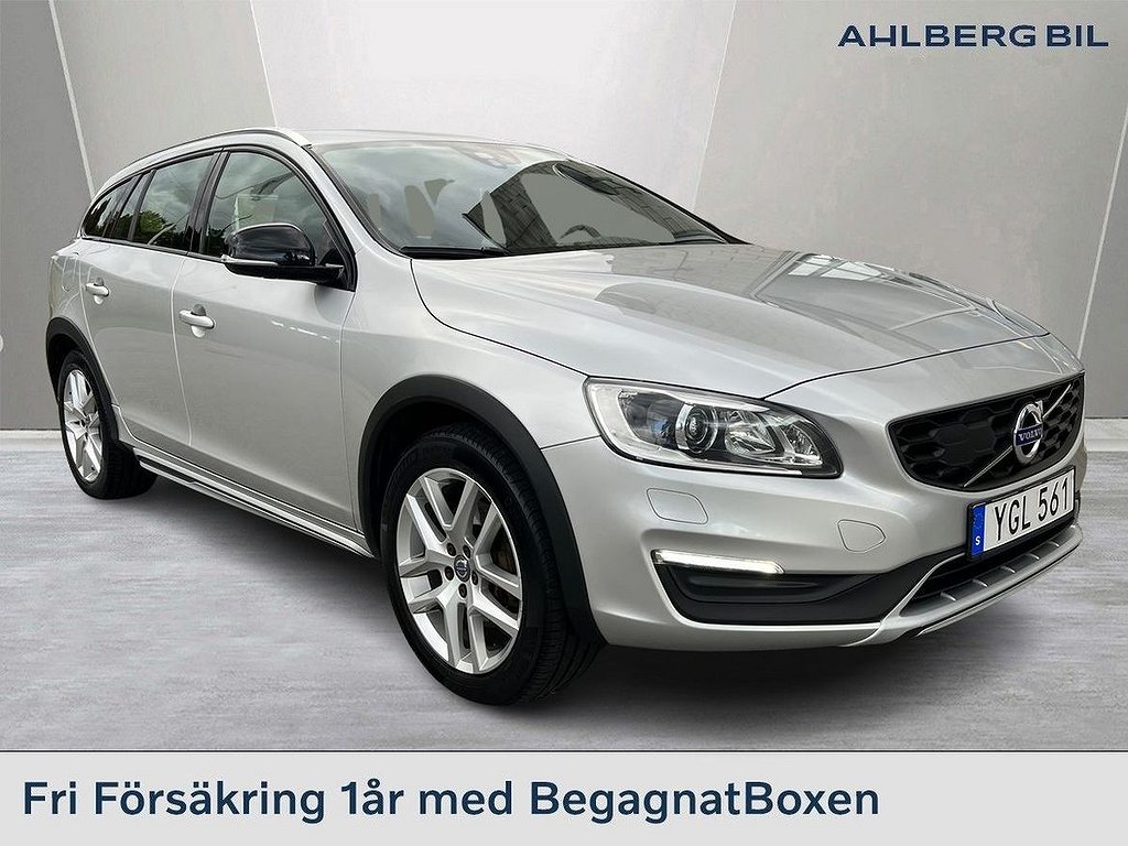 Volvo V60 Cross Country D4 AWD Bus Adv Summum, Begagnade Vinterhjul Ingår, Klimatpaket, 