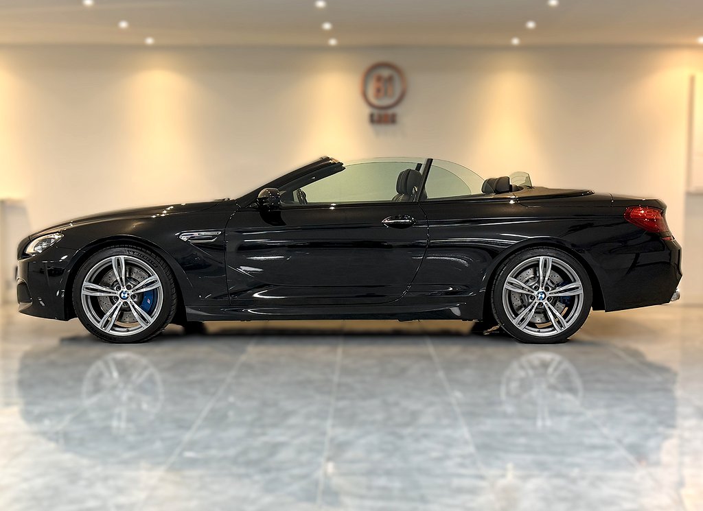 BMW M6 CABRIOLET 560HK HEAD-UP KOLFIBER NAVI NYSERVAD