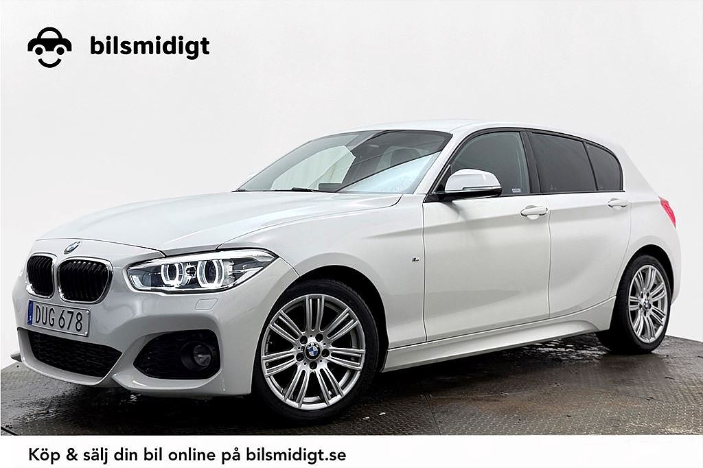 BMW 118 i M Sport M Aerodyn Ljuspaket P-Sens Kamkedja 136hk
