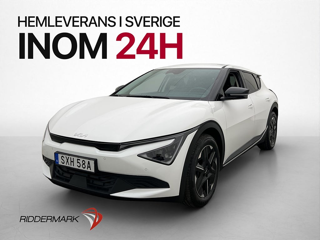 Kia EV6 Long Range 84 kWh AWD 325hk Kamera Rattvärme MOMS