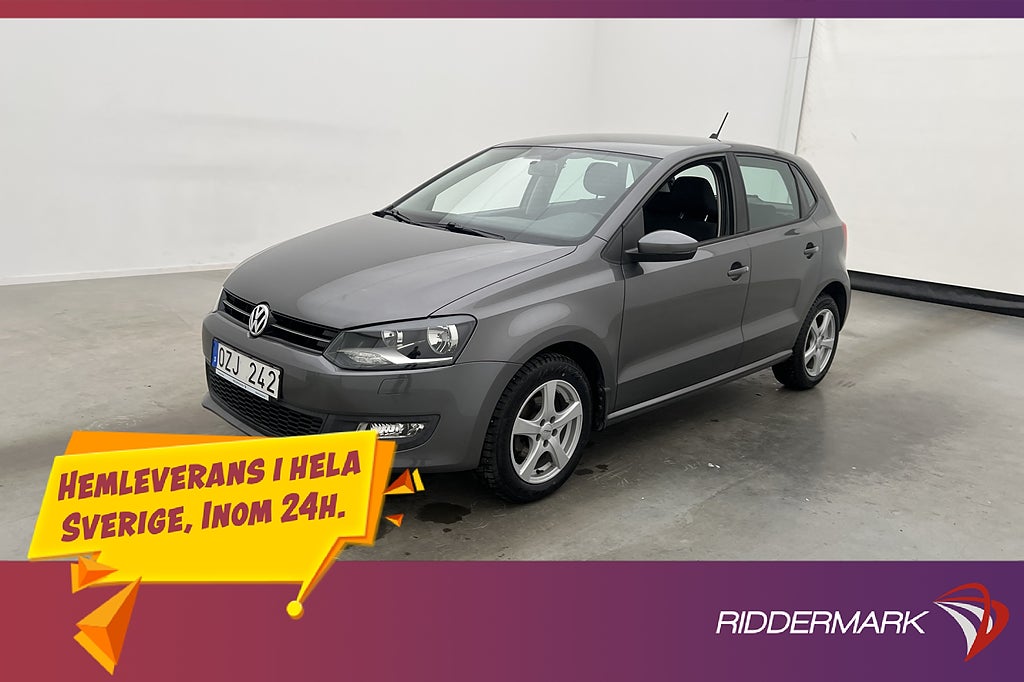 Volkswagen Polo 1.2 TSI 90hk Masters P-Sensorer Farthållare