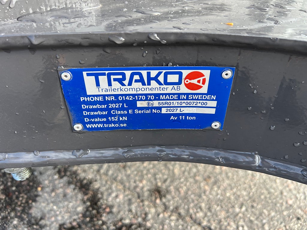 Övriga Bilcenter Vagnen- 3 Axlad Lastväxlarvagn med tipp