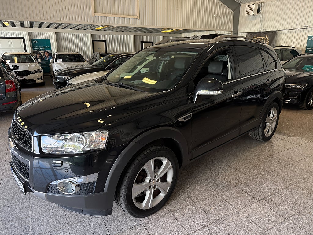 Chevrolet Captiva 2.2 VCDi AWD Automat 184hk 7-sits Skinn Navi Drag 
