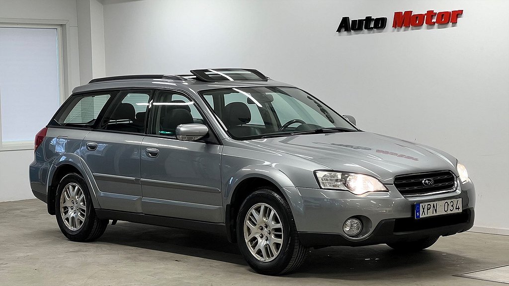 Subaru Outback 2.5 4WD Automat 165hk Panorama/Drag/Värmare