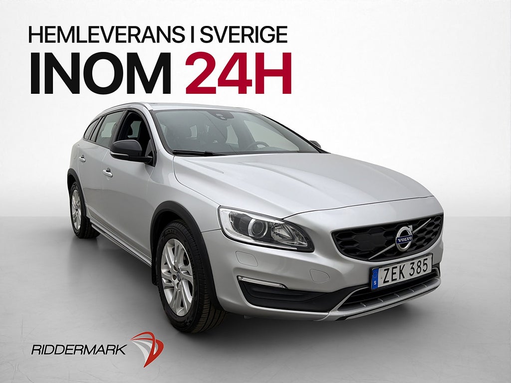 Volvo V60 Cross Country D4 190hk AWD Classic Plus Värm Drag