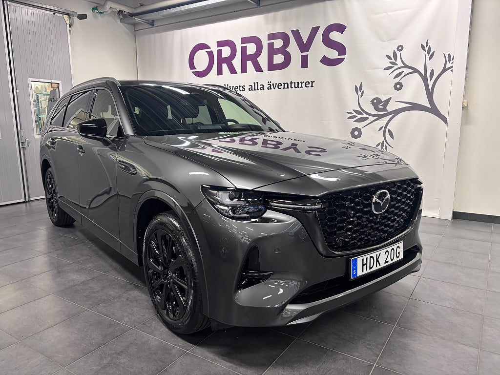 Mazda CX-80 PHEV 327hk Homura Plus Glastak 7-sits BOSE 3.99% Ränta