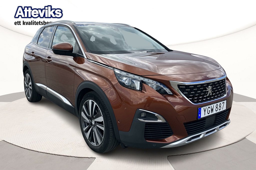 Peugeot 3008 BlueHDi 120hk *Panorma*Drag*Elstol*