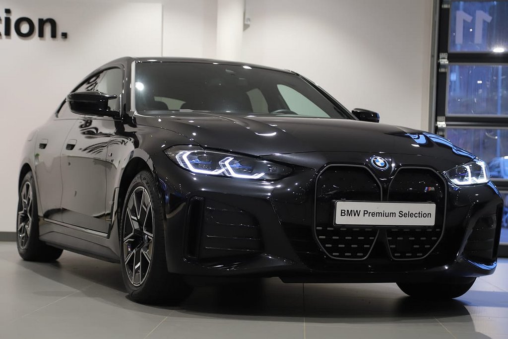 BMW i4 M50 xDrive Gran Coupé / M Sportstolar / Harman Kardon / Laserlju