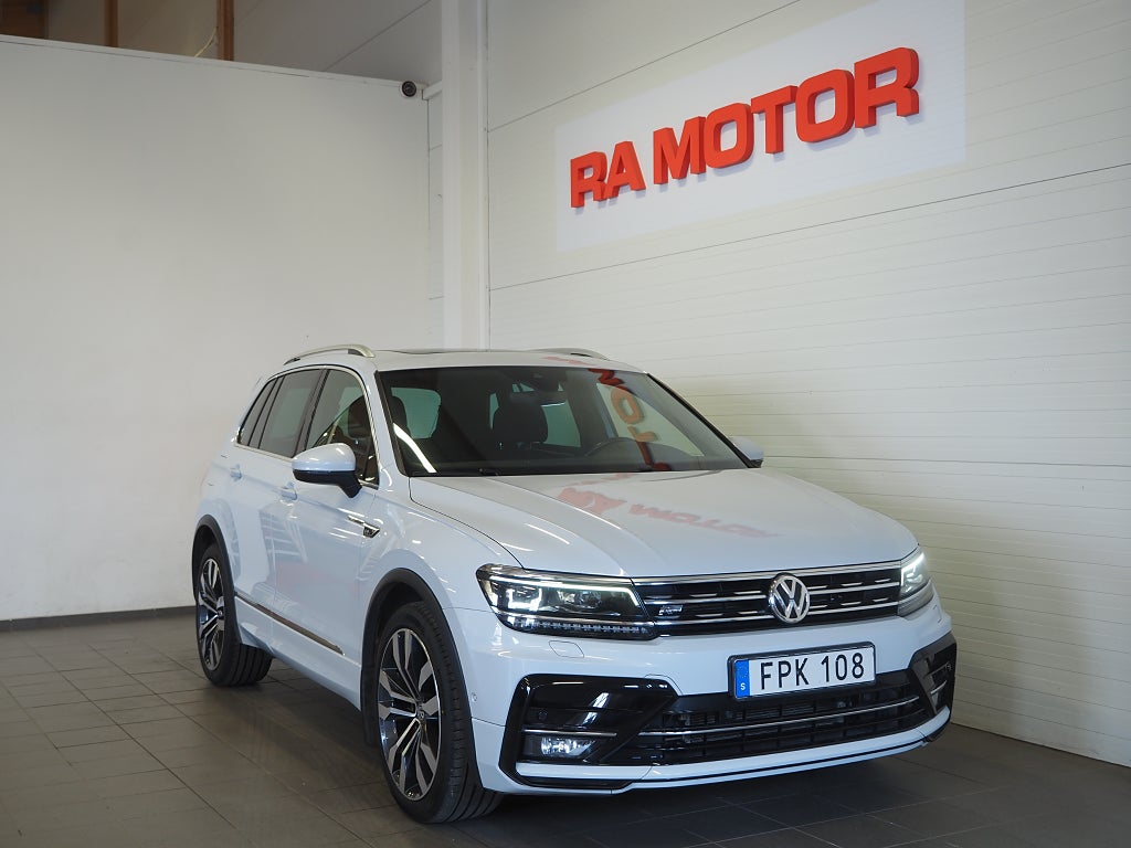 Volkswagen Tiguan TDI 190hk GT 4M R-Line |Drag|D-värm|Pano|Cockpit| 2019