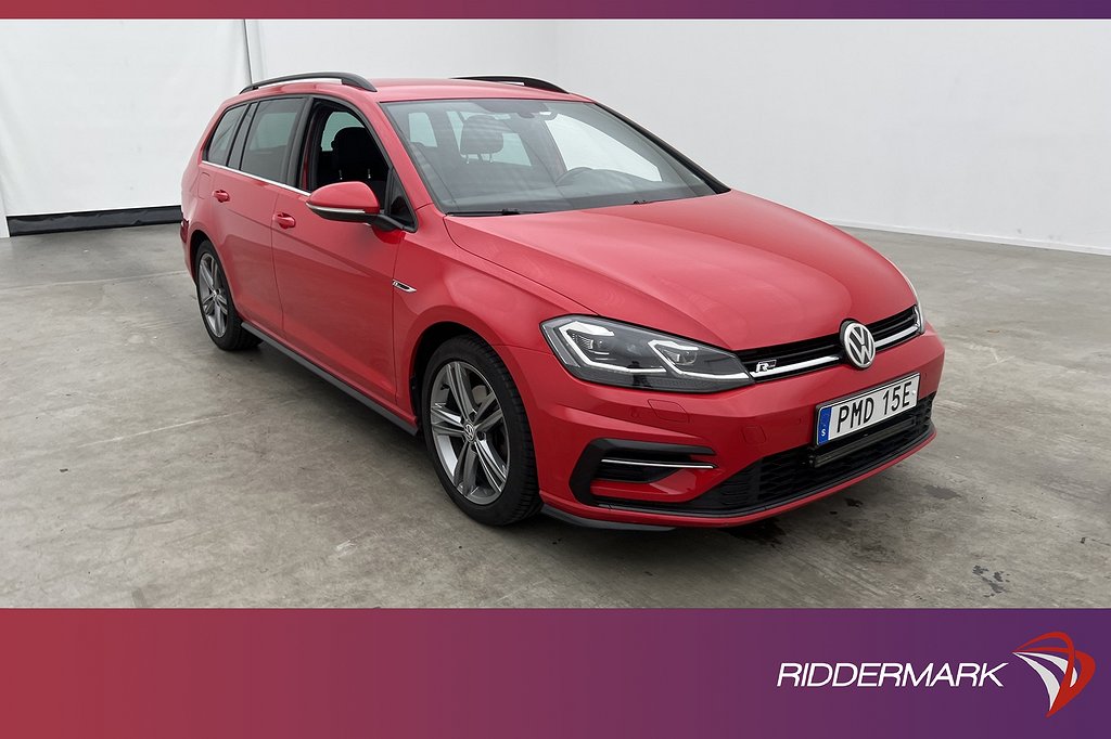 Volkswagen Golf Sportscombi 150hk R-Line Kamera CarPlay Drag