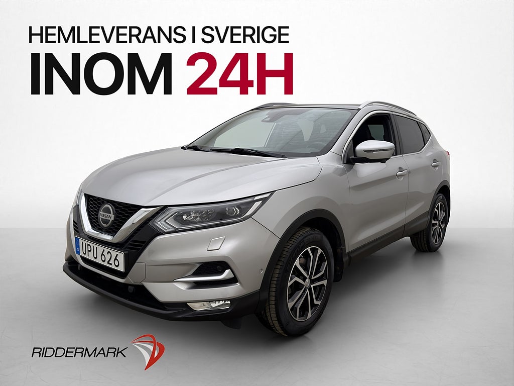 Nissan Qashqai 1.5 dCi 110hk Tekna+ Pano BOSE Dragkrok 360°