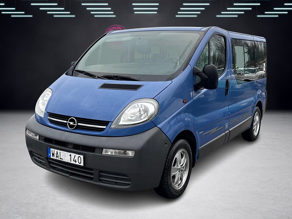 Opel Vivaro Kombi 2.9t 2.0 Handikappanpassad