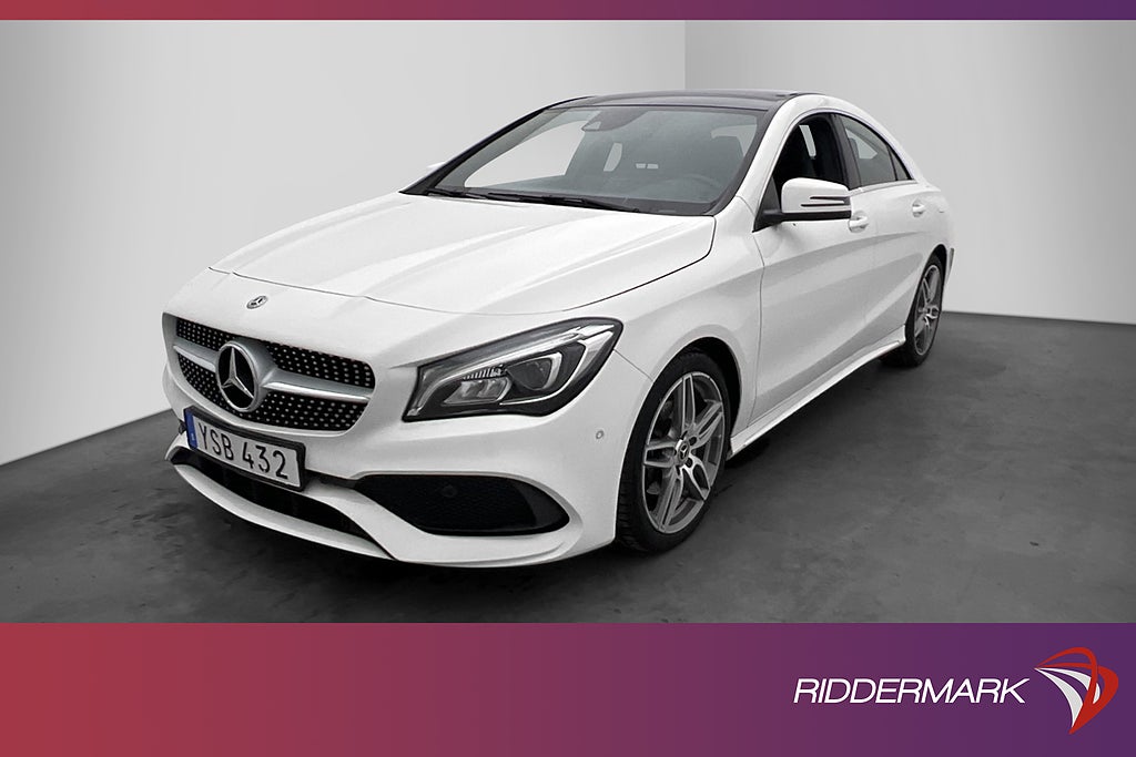 Mercedes-Benz CLA 200 d 4M AMG Värmare Pano H/K Kamera Navi