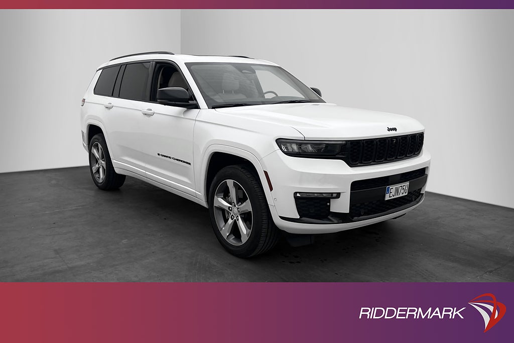 Jeep Grand Cherokee L 4WD Limited 6-Sits Luxury Pano 360°