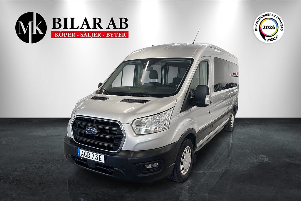 Ford Transit 310 2.0 Ecoblue 8-sits Automat / Räntakampanj 3.45%