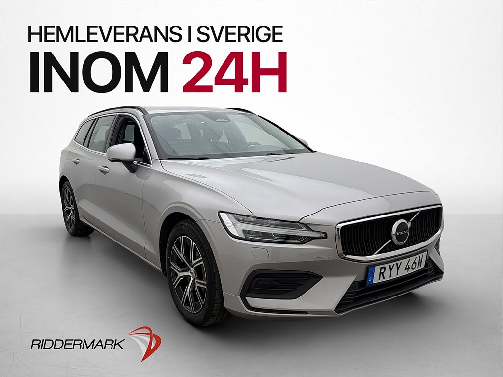 Volvo V60 B4 197hk Core Kamera Värmare CarPlay Drag