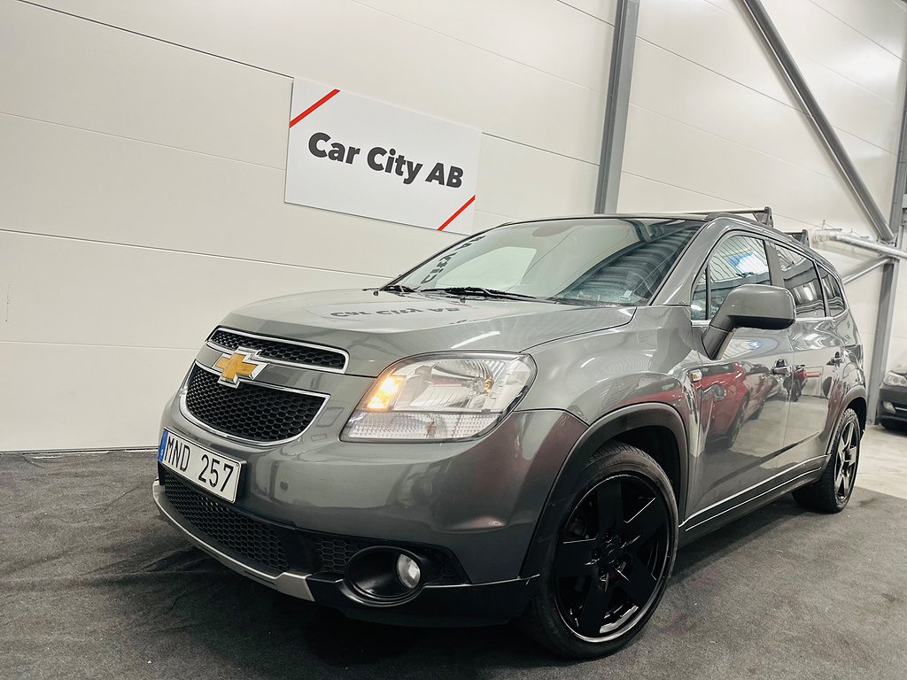 Chevrolet Orlando 1.8 141hk Navi 7 sits Nybesiktad