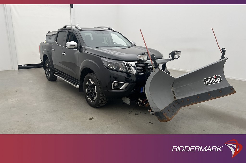 Nissan Navara Tekna PLOGBIL 2.3 4WD Värm Diff Spridare Moms