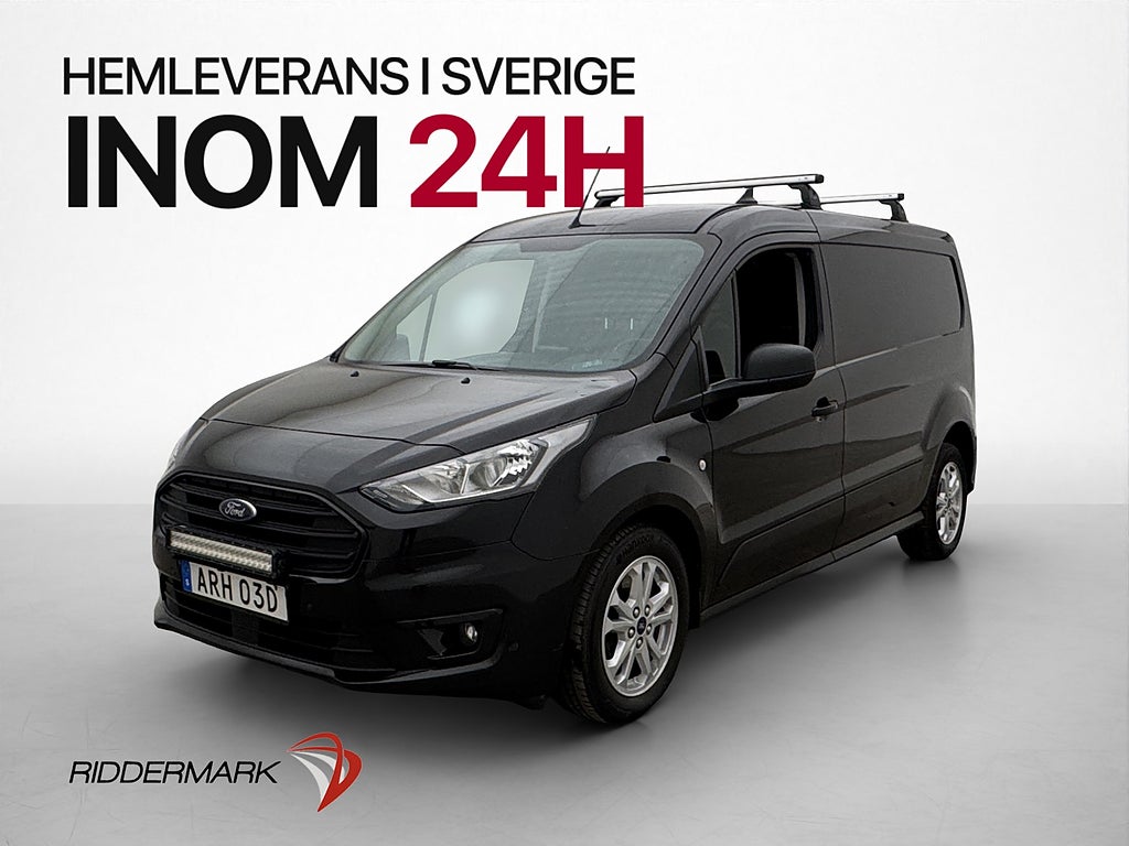 Ford Transit Connect LWB Dragkrok B-Kamera CarPlay Värmare