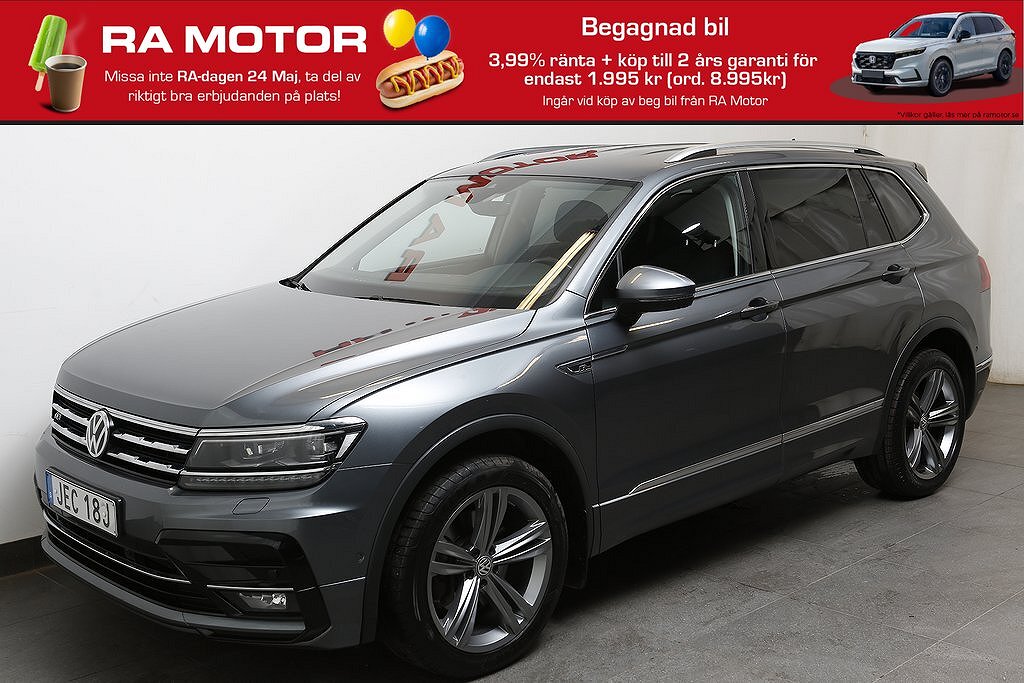 Volkswagen Tiguan Allspace 2,0 TDI 200hk SCR 4M R-Line DSG 2021