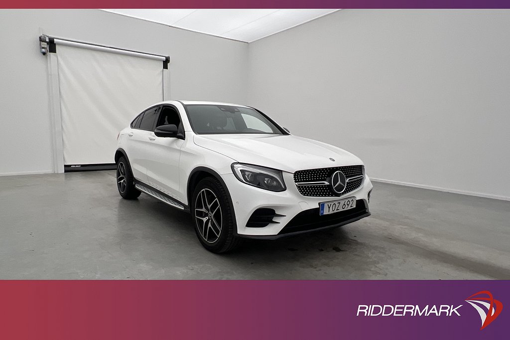 Mercedes-Benz GLC 220 d Coupé 4M AMG Pano Burm 360 Värm Drag