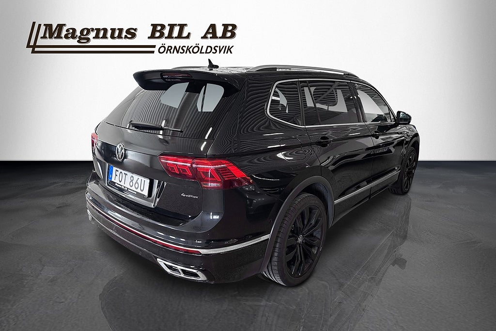 Volkswagen Tiguan Allspace 7-sätes 2.0TDI 4Motion R-Line Drag Värmare Kam miniatyr 4