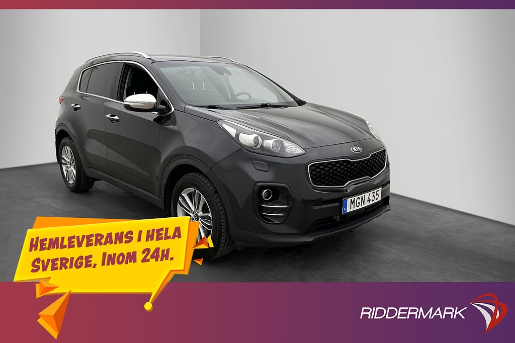 Kia Sportage 1.7 CRDi Advance Värmare Kamera Navi P-Sensorer