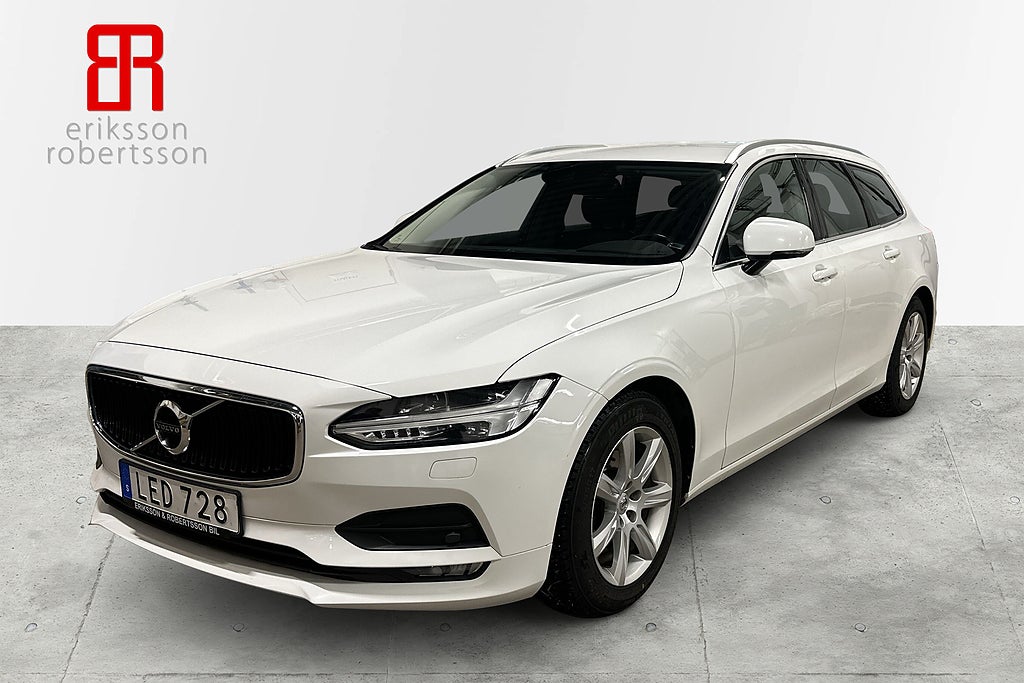 Volvo V90 D4 AWD Geartronic Momentum VOC D-värmare MoK GPS 