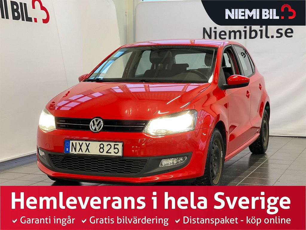 Volkswagen Polo 5-dörrar 1.4 MPI Masters S&V-hjul/M&K-värm