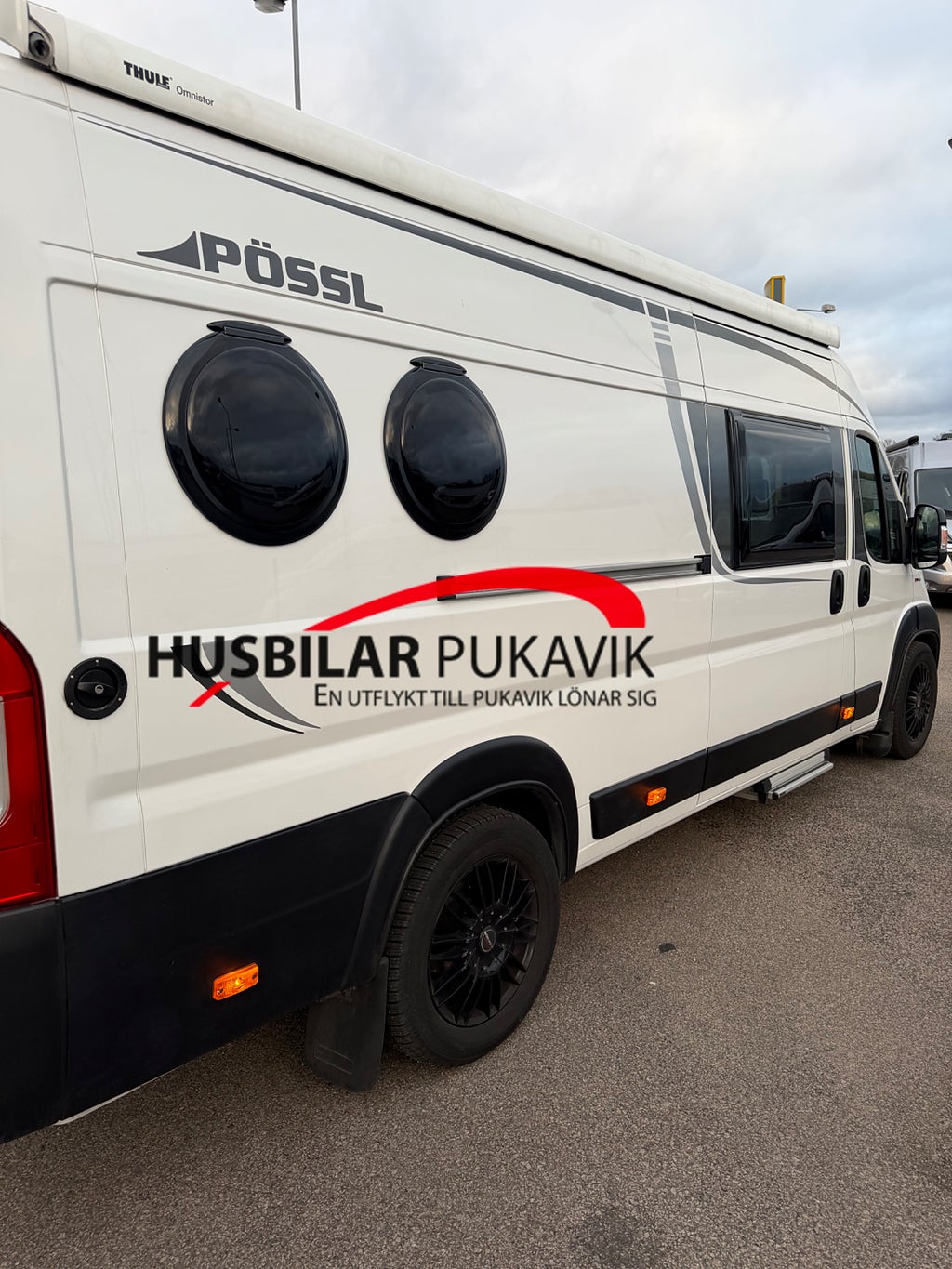 Pössl Roadcruiser All in pkt Solcell Navi Backkamera 2400 mil 