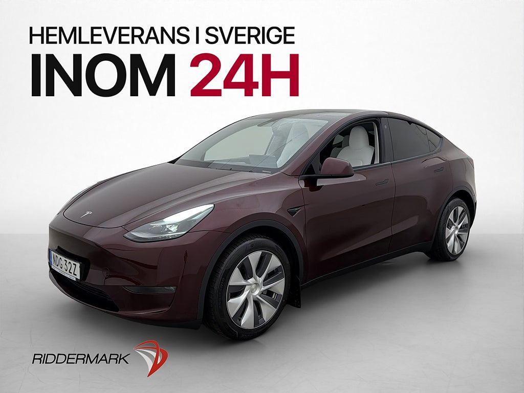 Tesla Model Y Long Range AWD 514hk Autopilot Drag Pano B-kam