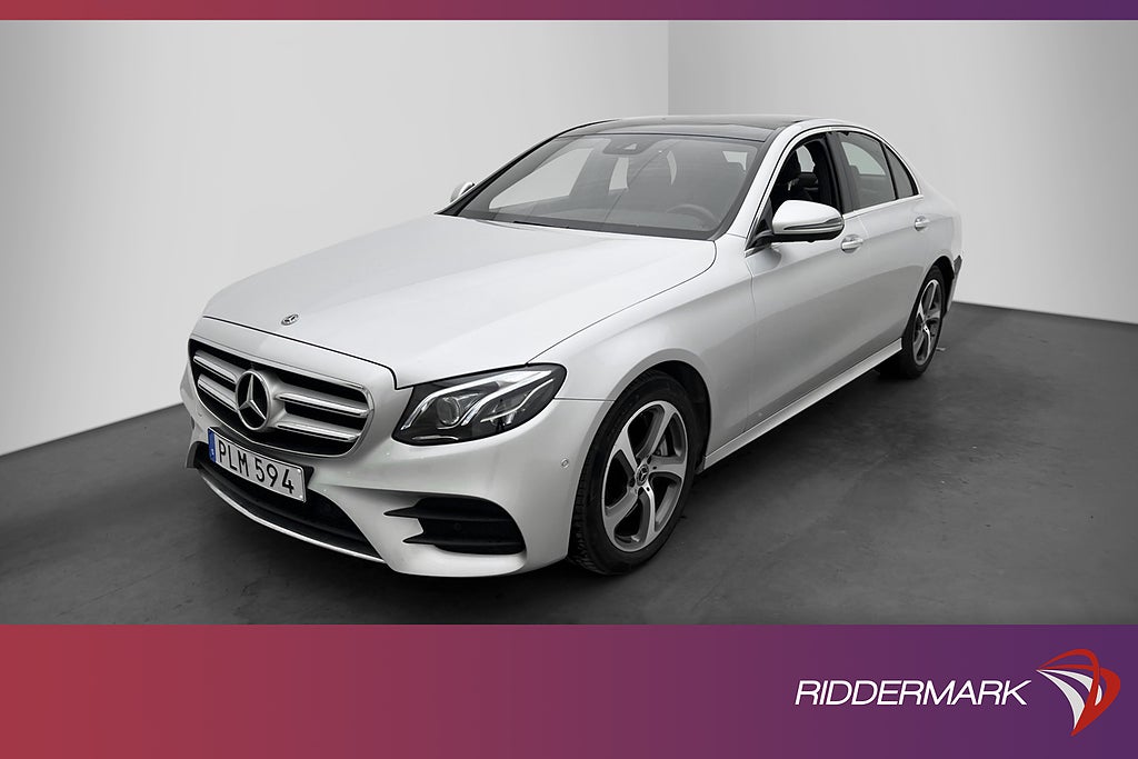 Mercedes-Benz E 400 AMG 333hk Värmare 360° Pano Burmeister