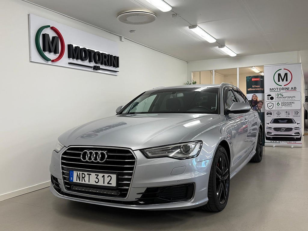 Audi A6 Avant 2.0 TDI ultra S Tronic 190hk P-Sensorer Drag 