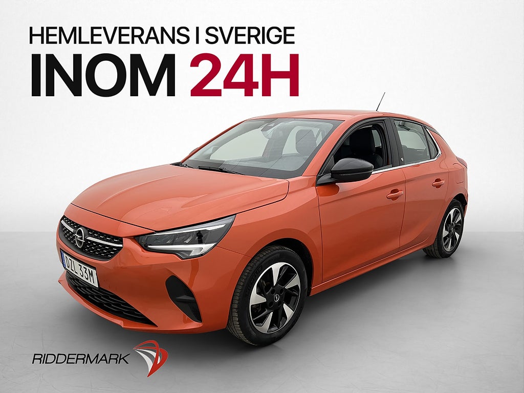 Opel Corsa-e 50 kWh Dynamic Kamera CarPlay Rattvärme Keyless