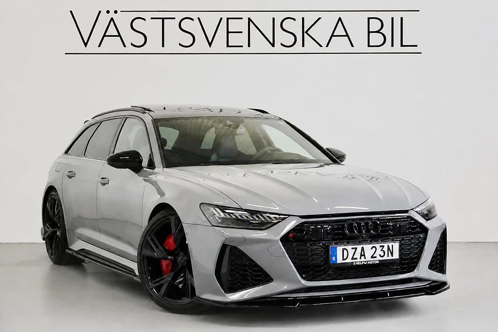 Audi RS6 Avant Ferrita/Pano/B&O/Värmare/HUD